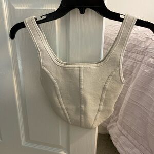 Sculpt Knit Bustier Tank